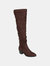 Journee Collection Women's Tru Comfort Foam Zivia Boot  - Brown