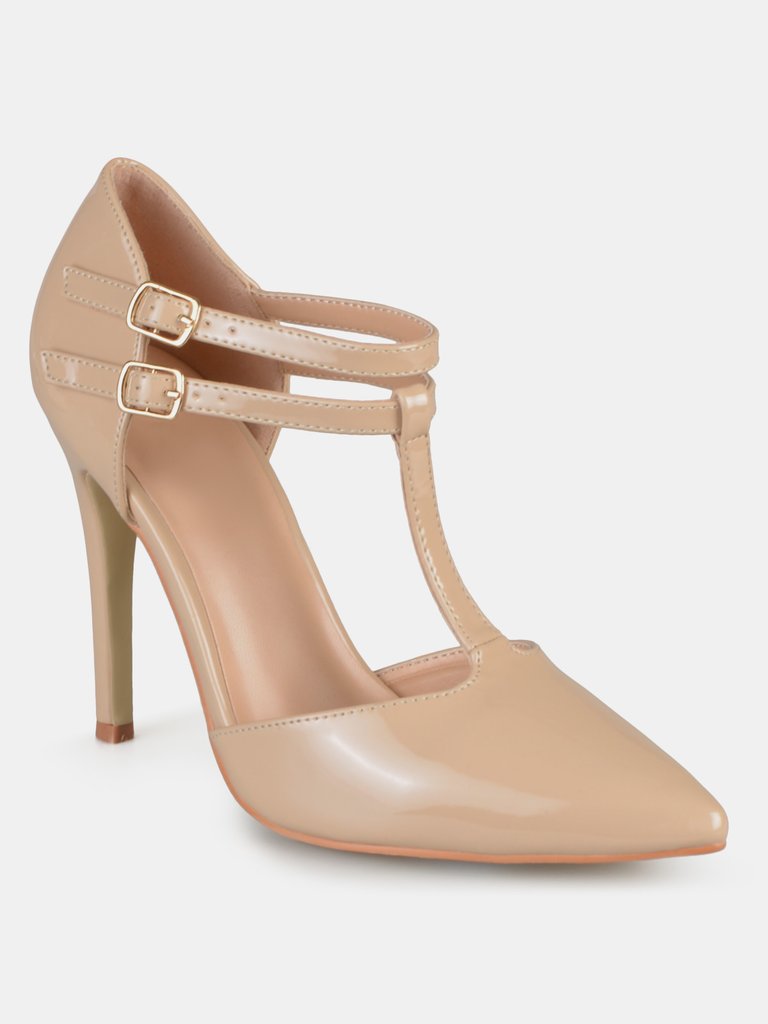 Journee Collection Women's Tru Pump - Nude