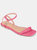 Journee Collection Women's Veena Sandal  - Magenta