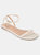 Journee Collection Women's Veena Sandal  - Off White