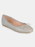 Journee Collection Women's Vika Flat - Grey