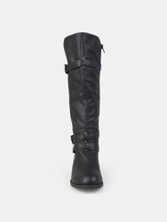 Journee Collection Women's Wide Calf Bite Boot