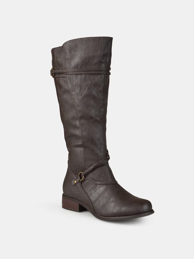 Journee Collection Journee Collection Women's Wide Calf Harley Boot product