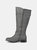 Journee Collection Women's Wide Calf Harley Boot