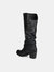 Journee Collection Women's Wide Calf Late Boot