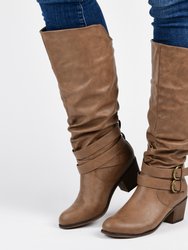 Journee Collection Women's Wide Calf Late Boot