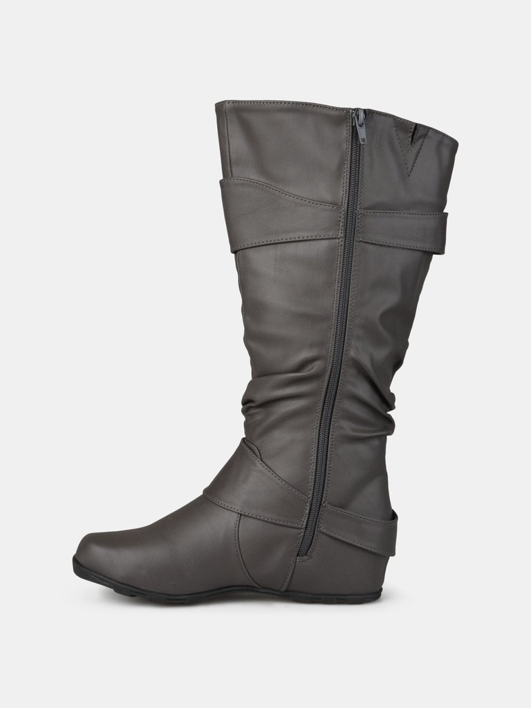 Journee Collection Women's Wide Calf Paris Boot