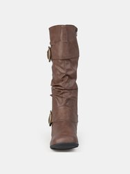 Journee Collection Women's Wide Calf Paris Boot