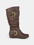 Journee Collection Women's Wide Calf Paris Boot