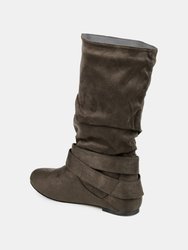 Journee Collection Women's Wide Calf Shelley-6 Boot