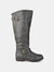 Journee Collection Women's Wide Calf Spokane Boot