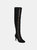 Journee Collection Women's Wide Calf Trill Boot - Black