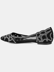 Journee Collection Women's Wide Width Batavia Flat