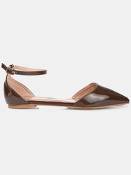 Journee Collection Women's Wide Width Reba Flat