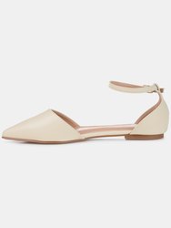 Journee Collection Women's Wide Width Reba Flat