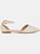 Journee Collection Women's Wide Width Reba Flat