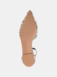 Journee Collection Women's Wide Width Reba Flat