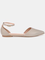 Journee Collection Women's Wide Width Reba Flat