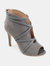 Journee Collection Women's Wide Width Samara Bootie - Grey