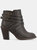 Journee Collection Women's Wide Width Strap Bootie