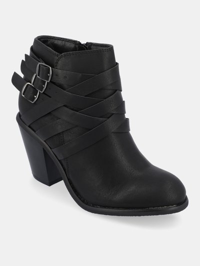 Journee Collection Journee Collection Women's Wide Width Strap Bootie product