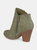 Journee Collection Women's Wide Width Vally Bootie