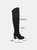 Journee Collection Women's Wide Width Wide Calf Kaison Boot