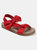 Journee Collection Women's Xanndra Sandal - Red