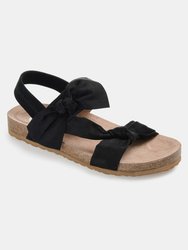 Journee Collection Women's Xanndra Sandal - Black