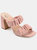 Journee Collection Women's Zoee Pump - Rose