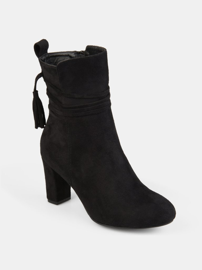 Journee Collection Women's Zuri Bootie - Black