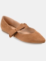 Women's Aizlynn Wide Width Flat - Tan