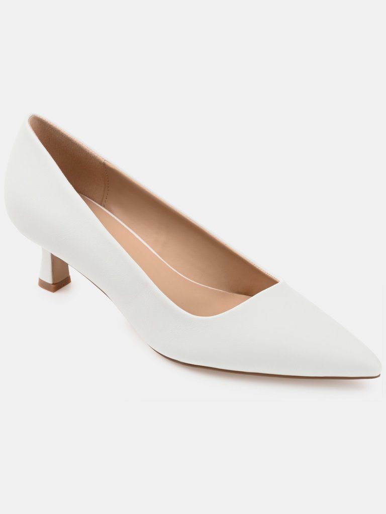 Women's Celica Pump Heel - White