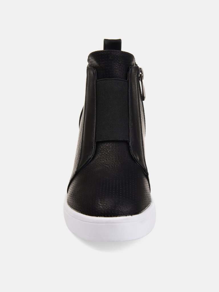 Women's Clara Sneaker Wedge  - Black