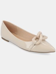 Women's Clareene Flats - Beige