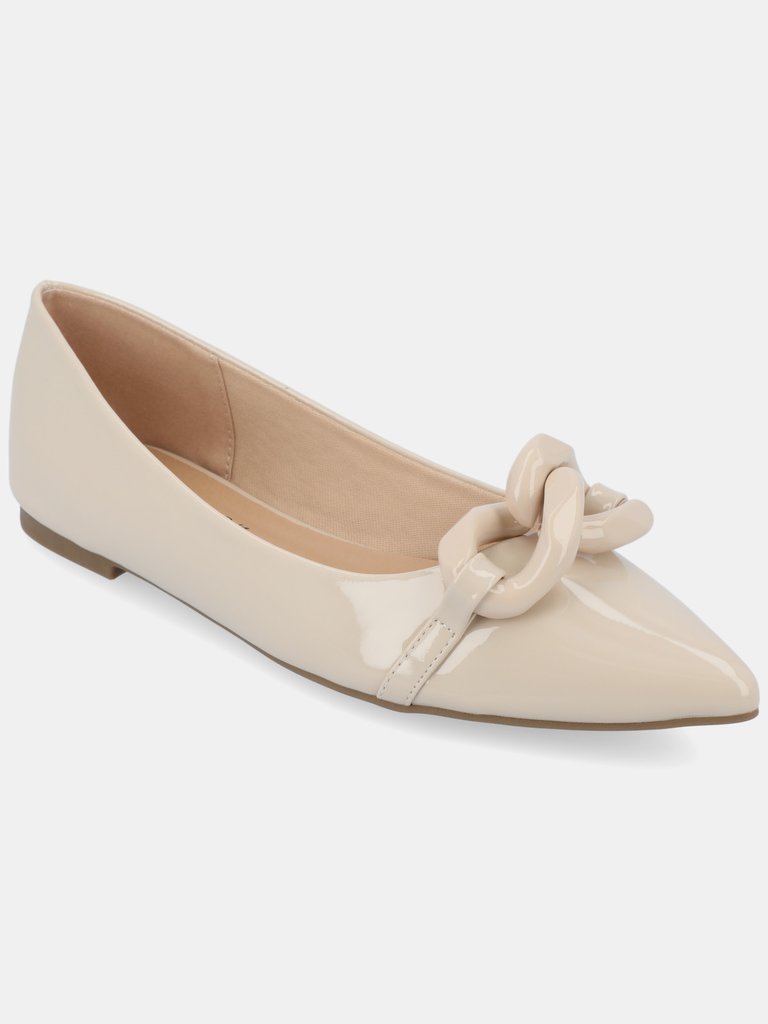 Women's Clareene Flats - Beige