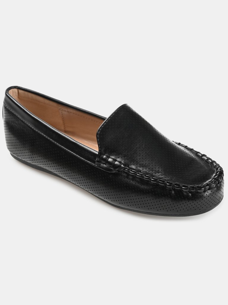 Women's Comfort Halsey Loafer  - Black PU