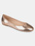 Women's Comfort Kavn Flat - Rose Gold