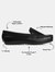 Women's Comfort Wide Width Halsey Loafer 