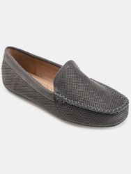 Women's Comfort Wide Width Halsey Loafer  - Grey