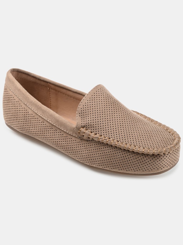 Women's Comfort Wide Width Halsey Loafer  - Taupe