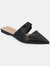 Women's Enniss Mule Flats - Black