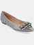 Women's Judy Wide Width Flat - Pewter