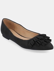 Women's Judy Wide Width Flat - Black