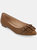 Women's Judy Wide Width Flat - Tan