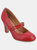 Women's Narrow Width Windy Pumps - Red