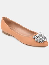 Women's Renzo Flat - Tan