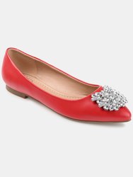 Women's Renzo Flat - Red