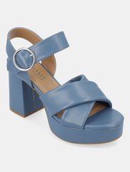 Women's Tru Comfort Foam Akeely Sandals  - Blue