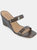 Women's Tru Comfort Foam Clover Wedge Sandals - Taupe